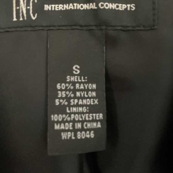 INC woman's black blazer - Picture 2 of 6